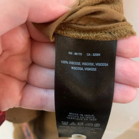 Anthropologie Maeve Liviana Tunic Wrap Sleeveless Top XS - Picture 7 of 11